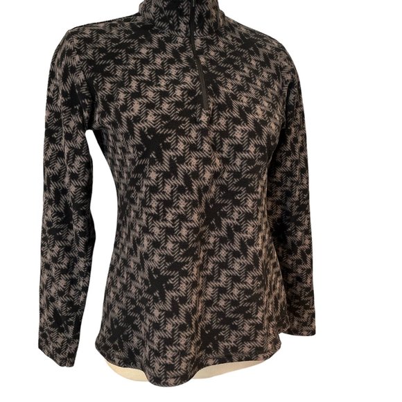 COLUMBIA Fleece 1/3 Zip Turtle Neck Sz M - Picture 3 of 16